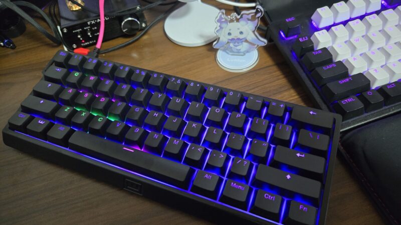 筆者の使用しているWooting 60HE+